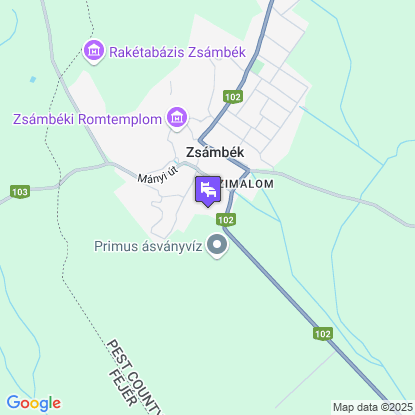 Szépia Bio & Art Hotel a térképen