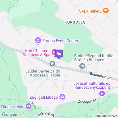 The Hotel Unforgettable - Hotel Tiliana by Homoky Hotels a térképen