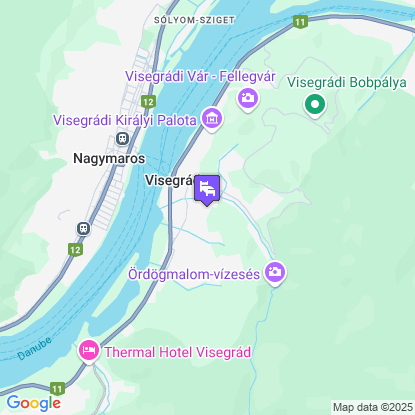 Hotel Visegrád a térképen