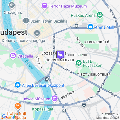 Prater Residence a térképen